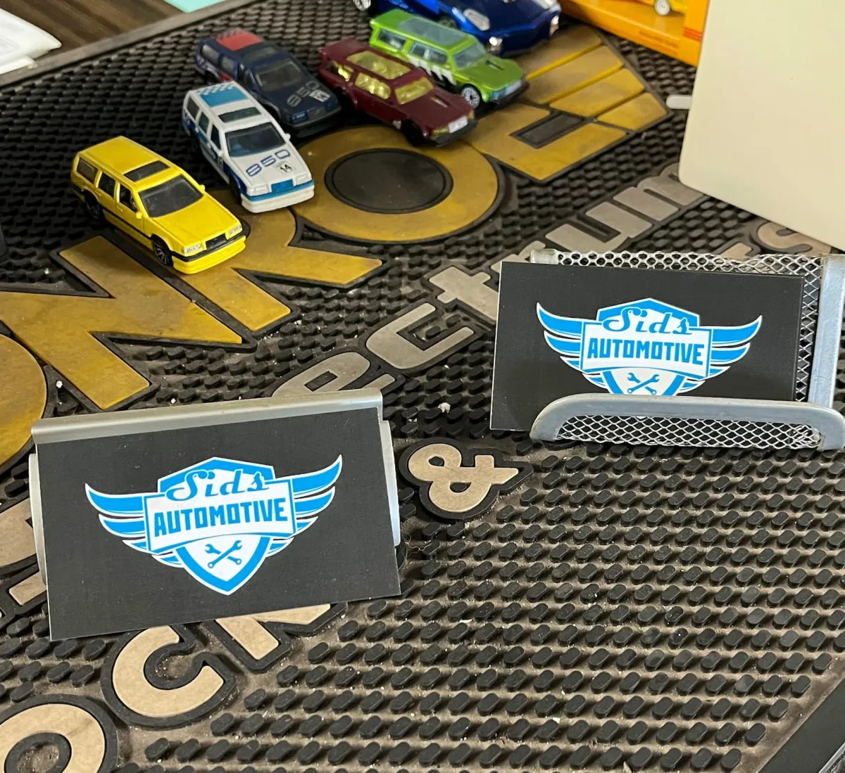 Shop Cards for Sid's Automotive