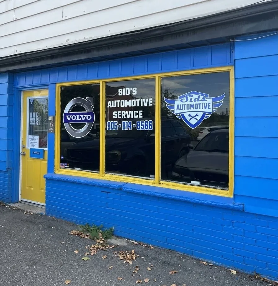 Sid's Automotive Storefront in Mississauga
