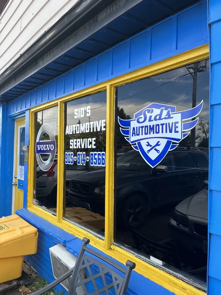Sid's Automotive Storefront in Mississauga